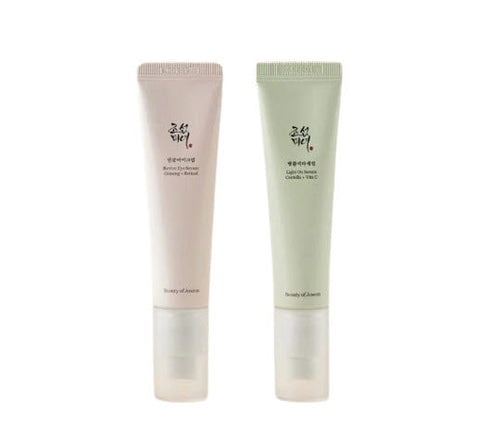 Beauty of Joseon Revive Eye Serum : Ginseng + Retinol 30ml + Light On Serum: Centella + Vita C 30ml from Korea by Beauty of Joseon