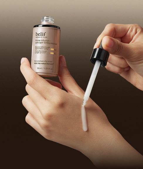belif Prime Infusion Dark Spot Toning Ampoule 30ml from Korea