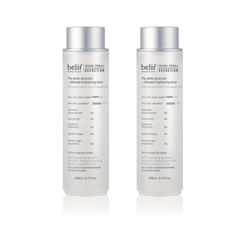 2 x Belif The White Decoction Ultimate Brightening Toner 200ml from Korea