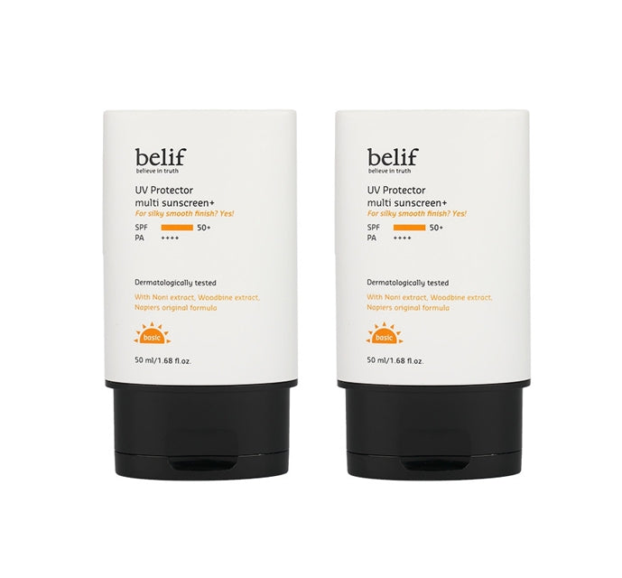 2 x Belif UV Protector Multi Sunscreen Plus 50ml, SPF50+ PA++++ from Korea