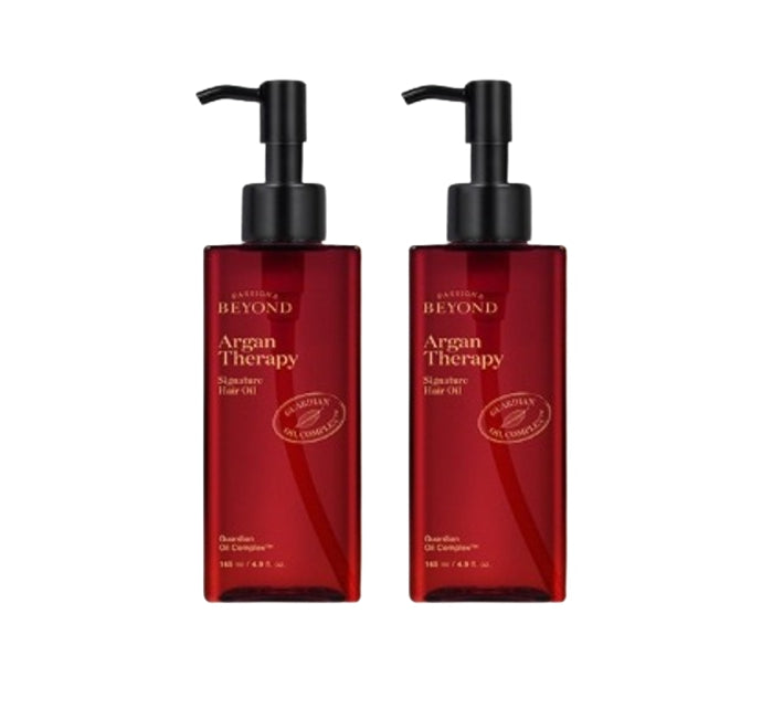 2 x Beyond Argan Therapy Signature Hair Oil 145ml from Korea
