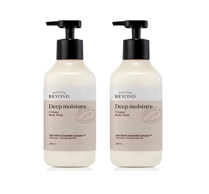 2 x Beyond Deep Creamy Moisture Body Wash 500ml from Korea