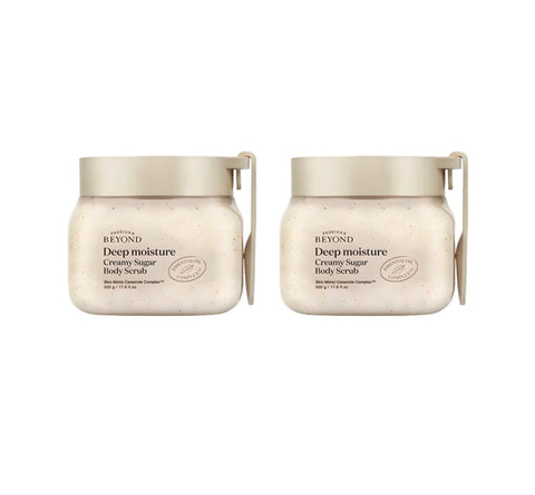 2 x Beyond Deep Moisture Creamy Sugar Body Scrub 500g from Korea