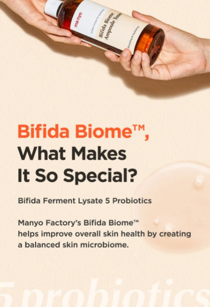 ma:nyo Bifida Biome Ampoule Toner 400ml from Korea