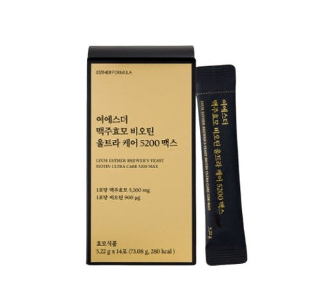 ESTHER FORMULA Brewer's Yeast Biotin Ultra Care 5200 Max, 14 Bags from Korea_KT