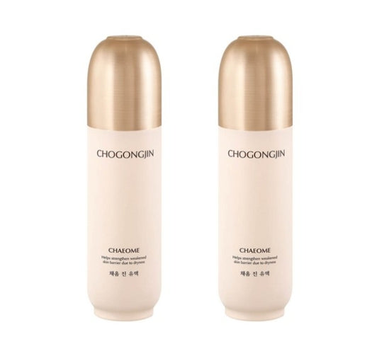 2 x CHOGONGJIN Chaeome Jin Emulsion 120ml from Korea