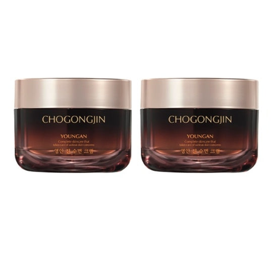 2 x CHOGONGJIN Youngan Jin Sleeping Cream 100ml from Korea