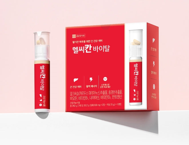 2 x CHONGKUNDANG Healthcare Healthycan Vital 10 Bottles from Korea