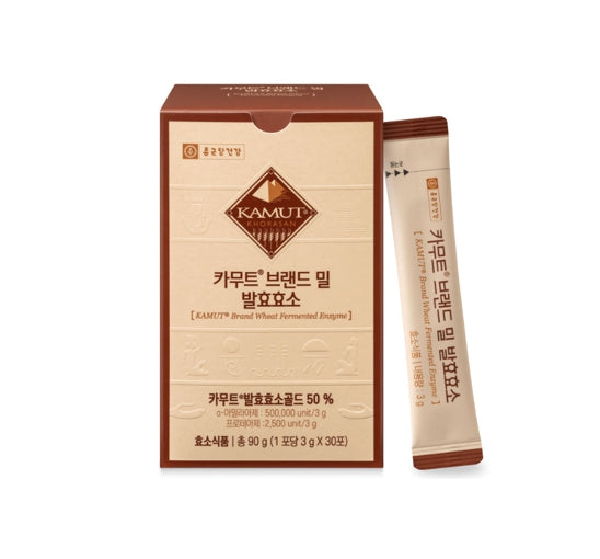 CHONGKUNDANG Healthcare Kamut Brand Wheat Fermentation Enzyme 30 Sachets from Korea