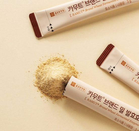 CHONGKUNDANG Healthcare Kamut Brand Wheat Fermentation Enzyme 30 Sachets from Korea