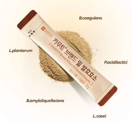 CHONGKUNDANG Healthcare Kamut Brand Wheat Fermentation Enzyme 30 Sachets from Korea