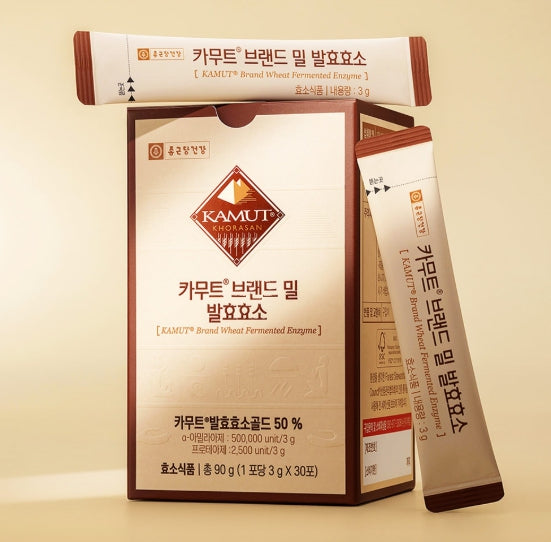 2 x CHONGKUNDANG Healthcare Kamut Brand Wheat Fermentation Enzyme 30 Sachets from Korea