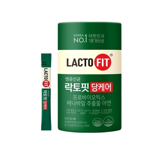 CHONGKUNDANG LACTO FIT Probiotics Blood Sugar Care 60 Sticks from Korea