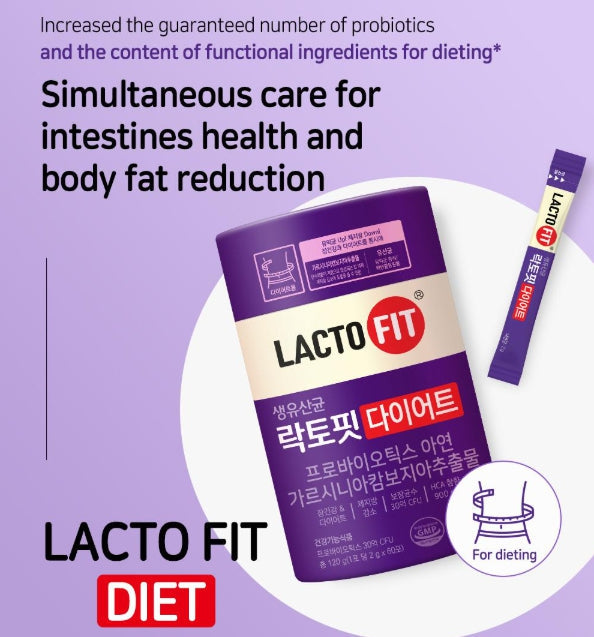 CHONGKUNDANG LACTO FIT Probiotics Diet 60 Sticks from Korea