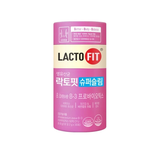CHONGKUNDANG LACTO FIT Probiotics Super Slim 30 Sticks from Korea