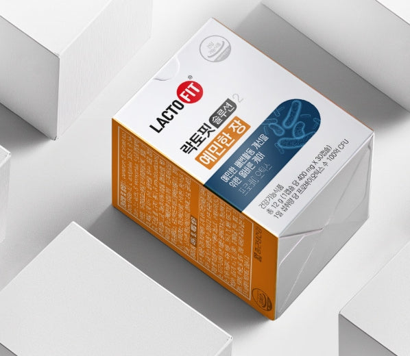 2 x CHONGKUNDANG LACTO FIT Solution 2 Sensitive Intestine 30 Capsules from Korea