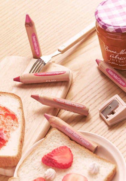 CLIO Butter Balm Crayon 3.9g, Light Matte 5 Colour Options from Korea