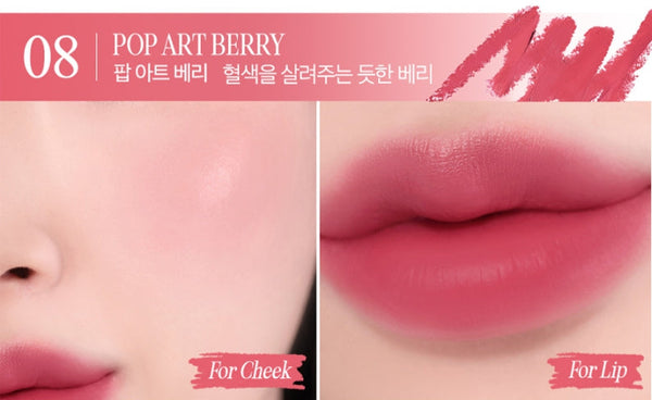 CLIO Butter Balm Crayon 3.9g, Creamy Matte 10 Colour Options from Korea
