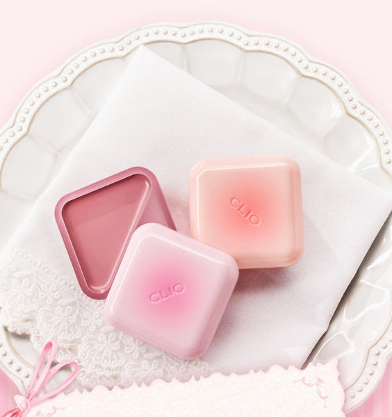 CLIO Essential Lipcheek Tap 4.5g, 10 Colour Options from Korea