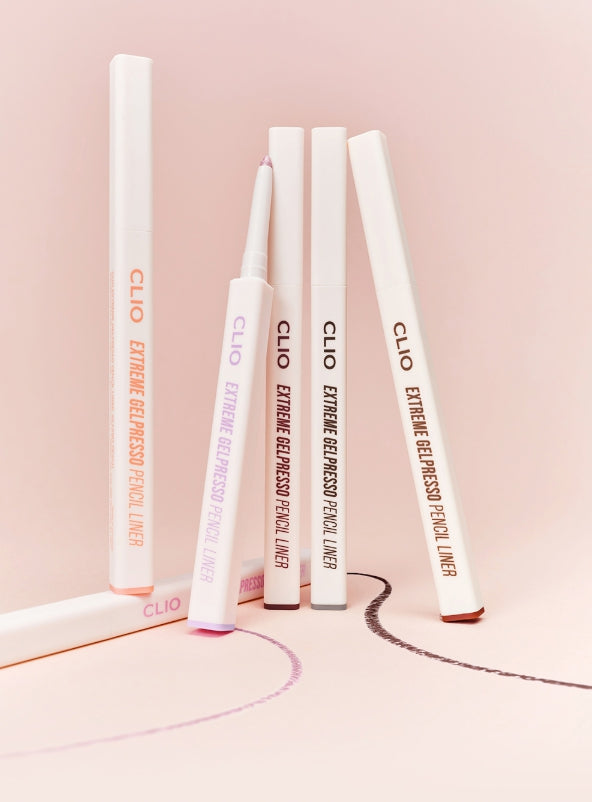 2 x [New] CLIO Extreme Gelpresso Pencil Liner 0.35g (12 Colours)  from Korea_MU