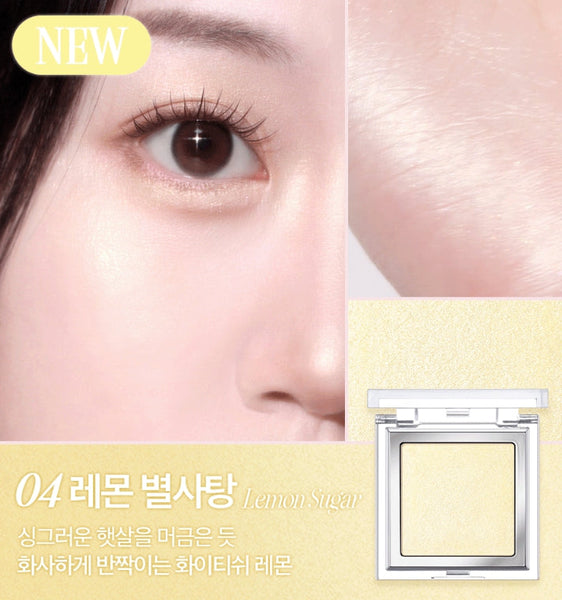 2 x CLIO Glass & Highlighter 5g, 4 Colour Options from Korea