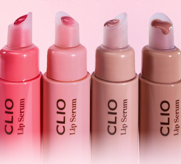 CLIO Glaze Lip Serum 8g, 8 Colour Options from Korea