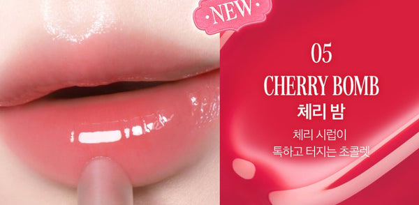 2 x CLIO Glaze Lip Serum 8g, 8 Colour Options from Korea