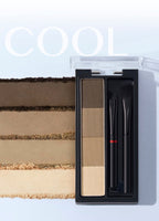 2 x CLIO Kill Brow Shaping Powder Brow, 4-Colour Palette, 2 Options from Korea