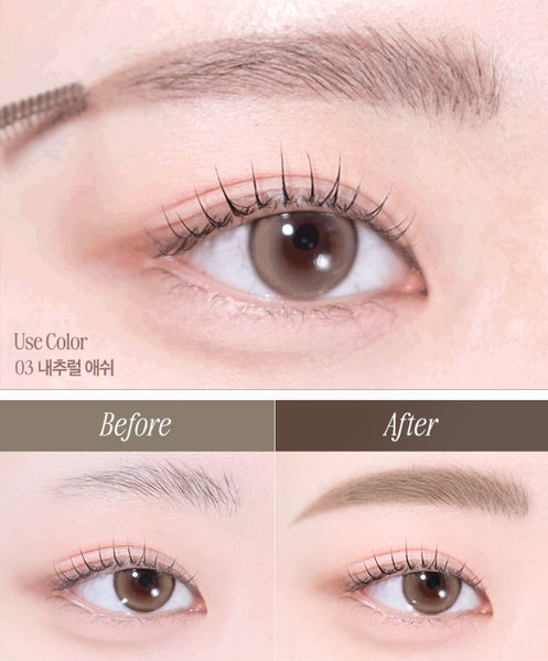 CLIO Kill Brow Slim Ash Browcara 3g, 2 Colour Options from Korea