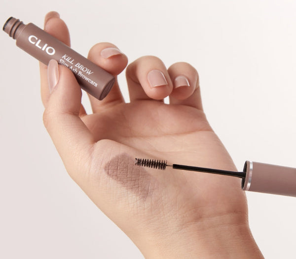 2 x CLIO Kill Brow Slim Ash Browcara 3g, 2 Colour Options from Korea