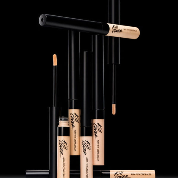 2 x CLIO Kill Cover Airy Fit Concealer 3g 6 Colours from Korea_MU