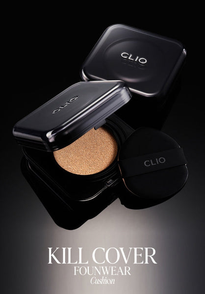 CLIO Kill Cover Founwear Cushion (Main 15g + Refill 15g) 5 Colours from Korea_MU