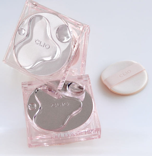 2 x CLIO Kill Cover High Glow Cushion (Main 14g + Refill 14g) 5 Colours from Korea