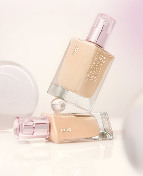 2 x CLIO Kill Cover High Glow Foundation 38g, 2 Colours from Korea