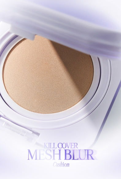 2 x CLIO Kill Cover Mesh Blur Cushion (Main 15g + Refill 15g) 5 Colours from Korea