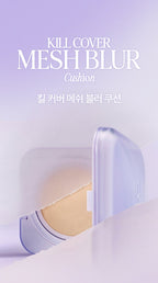 2 x CLIO Kill Cover Mesh Blur Cushion (Main 15g + Refill 15g) 5 Colours from Korea