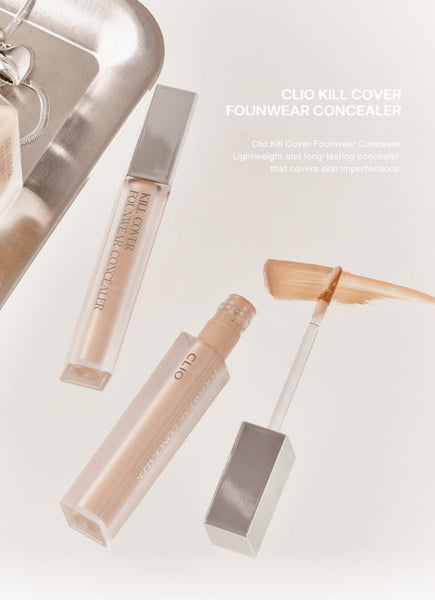 2 x CLIO Kill Cover Powder Concealer 6g, 3 Colours from Korea