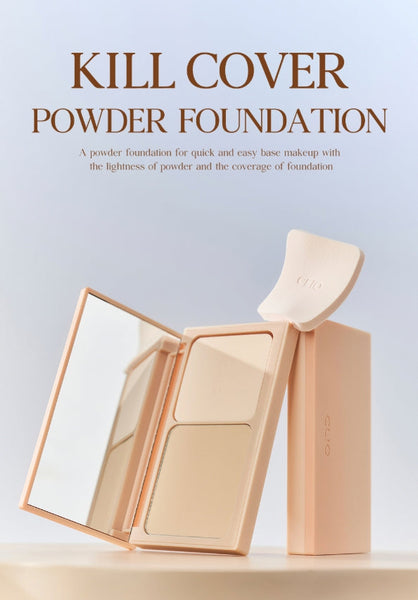 CLIO Kill Cover Powder Foundation 9g, 3 Colours from Korea