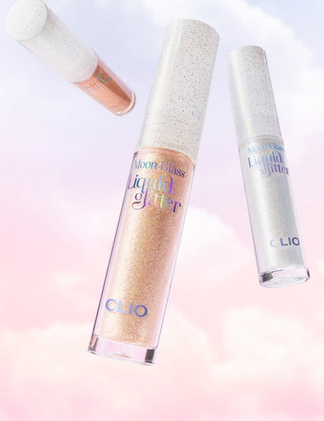 CLIO Moon Glass Liquid Glitter 1g, 2 Colour Options from Korea