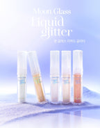 2 x CLIO Moon Glass Liquid Glitter 1g, 2 Colour Options from Korea