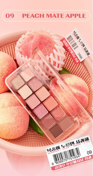 2 x CLIO Pro Eye Palette Air, 12-Colour Eyeshadow Palette, 7 Options from Korea