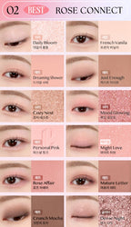 2 x CLIO Pro Eye Palette Air, 12-Colour Eyeshadow Palette, 7 Options from Korea