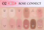 2 x CLIO Pro Eye Palette Air, 12-Colour Eyeshadow Palette, 7 Options from Korea