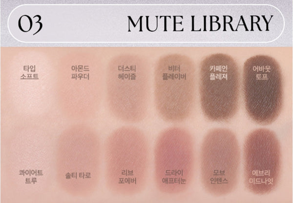 2 x CLIO Pro Eye Palette Air, 12-Colour Eyeshadow Palette, 7 Options from Korea