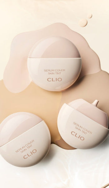 2 x CLIO Serum Cover Skin Tint 30ml SPF20 PA+++, 3 Colours from Korea