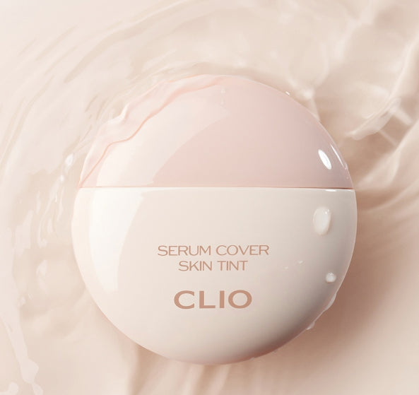 2 x CLIO Serum Cover Skin Tint 30ml SPF20 PA+++, 3 Colours from Korea