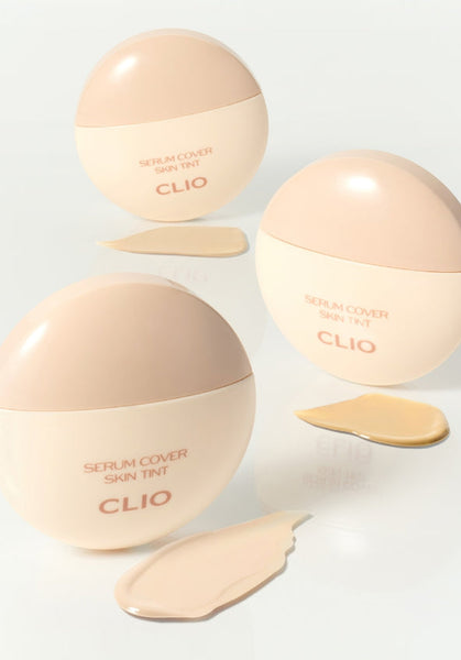 CLIO Serum Cover Skin Tint 30ml SPF20 PA+++, 3 Colours from Korea