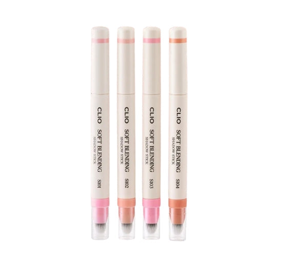 2 x CLIO Soft Blending Shadow Stick 1.4g (Soft Shimmer 4 Colour Options) from Korea