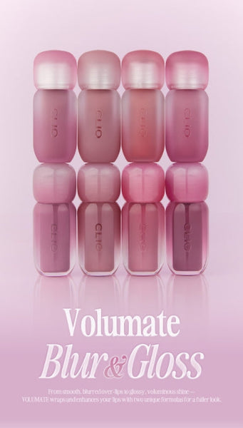 2 x CLIO Volumate Blur & Gloss Tint 3.8g, Gloss Version 10 Colour Options from Korea