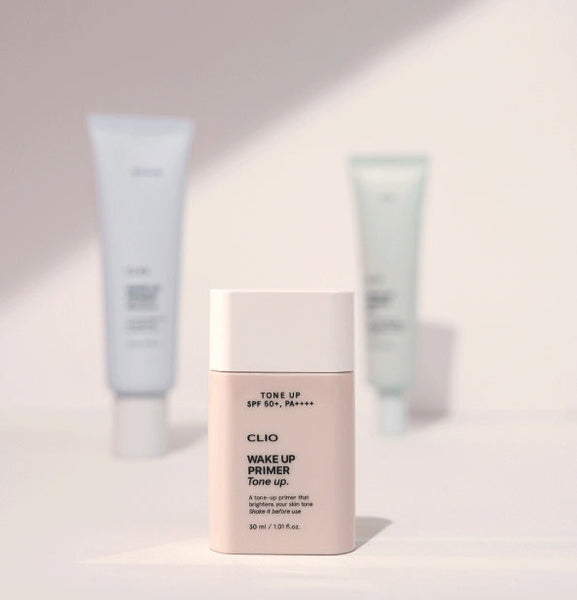 2 x CLIO Wake Up Primer Tone UP 30ml from Korea